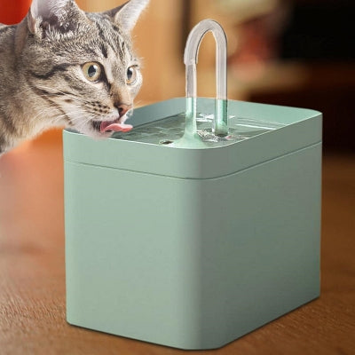 Fontaine A Eau Chat - Ultra-QuietCatWaterFountain™ - Vert