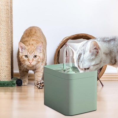 Fontaine A Eau Chat - Ultra-QuietCatWaterFountain™ - Vert