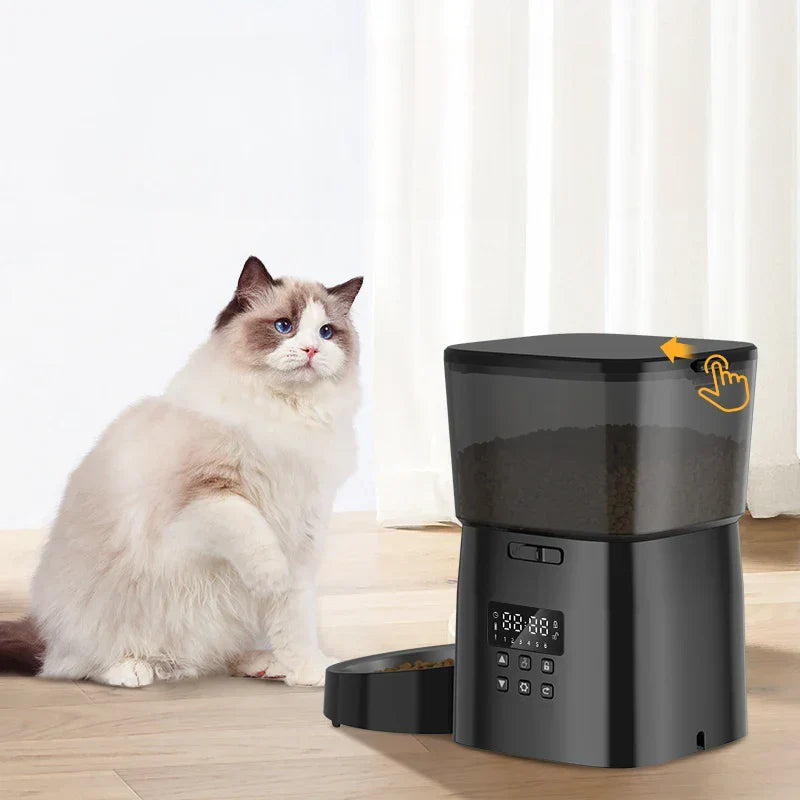 Distributeur Croquettes - AutomaticPetFeeder™ - Noir