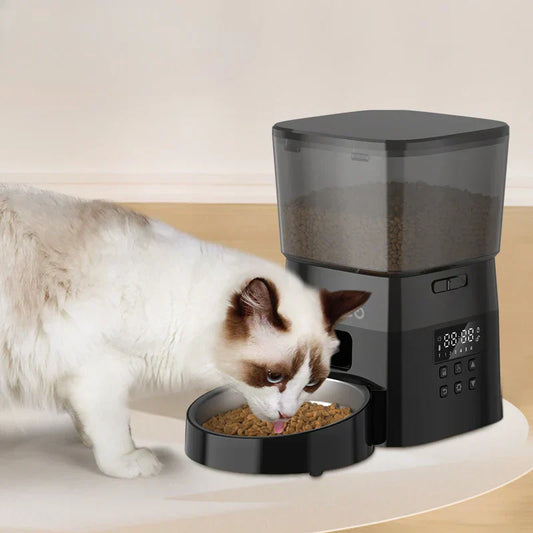 Distributeur Croquettes - AutomaticPetFeeder™ - Noir